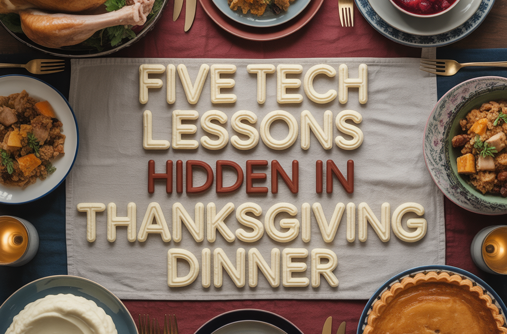 Five Tech Lessons Hidden in Thanksgiving Dinner