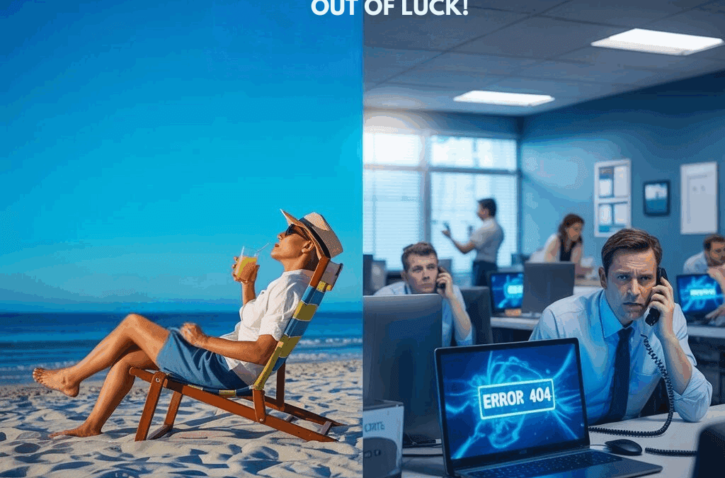 Out of Office, Out of Luck: What If Your IT Breaks While Everyone’s at the Beach?