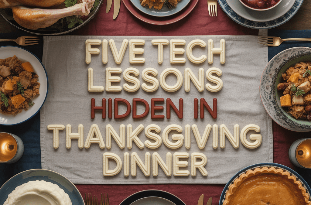 Five Tech Lessons Hidden in Thanksgiving Dinner