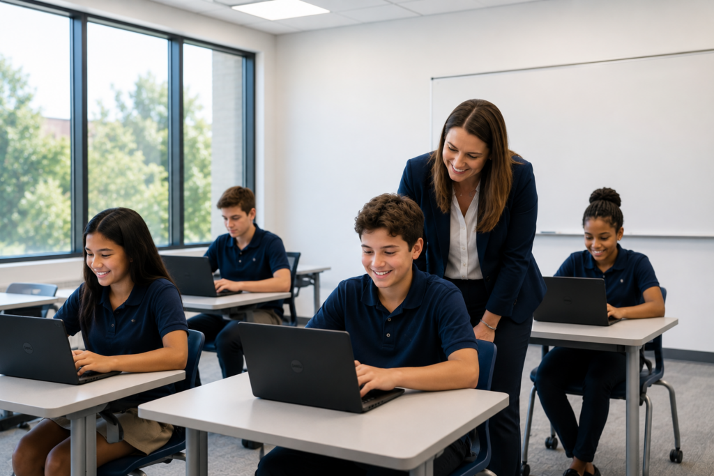 Private Schools Scale Technology
